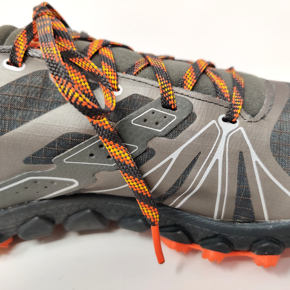 New Balance Minimus 1010v2 Trail Running Shoes Mens 9.5 D Gray Orange MT1010T2 - Picture 5 of 16